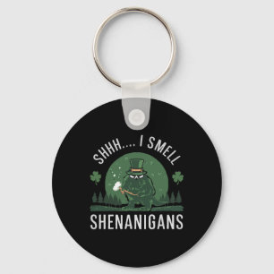 St. Patricks Tag Lustig Shhh Ich rieche Schabernac Schlüsselanhänger