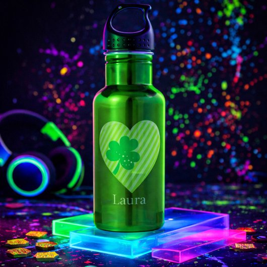 St Patricks Tag magisch individualisieren Trinkflasche