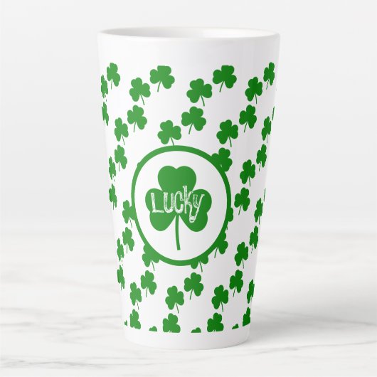 St. Patricks-Tag Milchtasse (Vorderseite)
