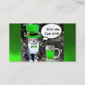 ST. PATRICK'S TAG MIT GRÜNEM IRISCHEM BIER (Rückseite)