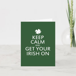 St. Patricks Tag Parody Karte