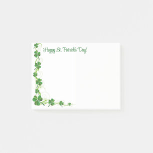 St. Patricks Tag  Post-it Klebezettel