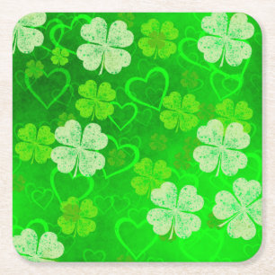 St. Patricks Tag Rechteckiger Pappuntersetzer
