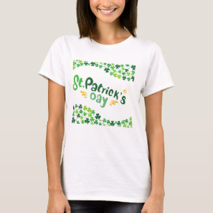 St. Patricks Tag,Shamrock,Irish T-Shirt