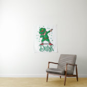 St. Patricks Tag,Shamrock Wandteppich (Beispiel)