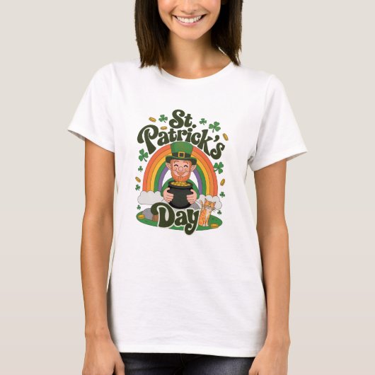 St Patricks Tag T-Shirt (Vorderseite)