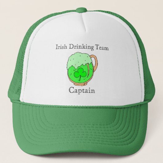 St. Patricks Tag Truckerkappe (Vorderseite)