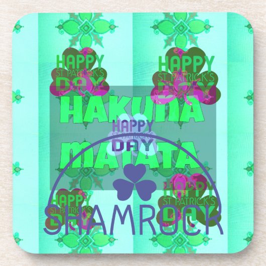 St. Patricks Tag Untersetzer (Vorderseite)