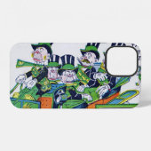 St. Patricks Tag, Vintage iPhone Hülle (Rückseite (Horizontal))