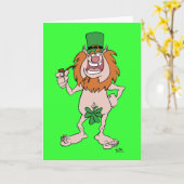 St_Patricks Tagesgrußkarte Karte (Gelbe Blume)