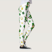 St Patricks Tagesmuster Leggings (Rechts)