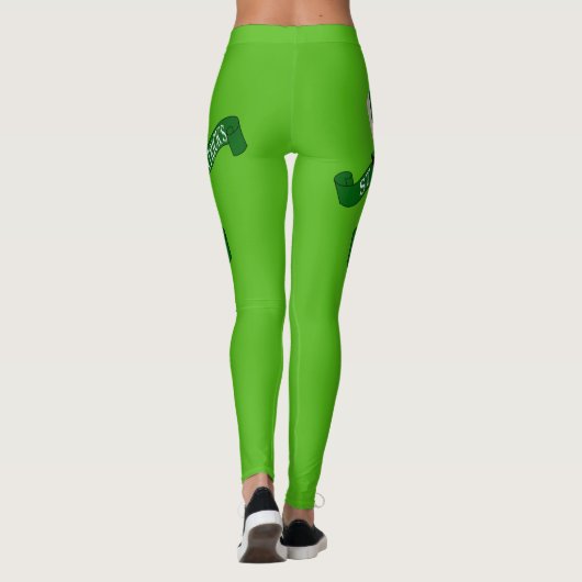 St. Patricks Tagesskulptur Leggings (Rückseite)
