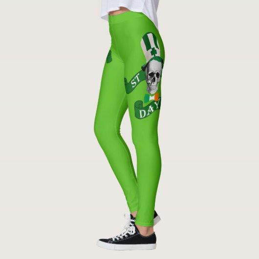 St. Patricks Tagesskulptur Leggings (Links)