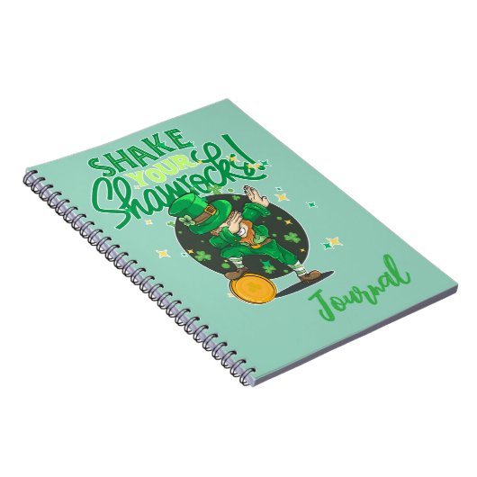 St Patricks Tagesthema Notizblock (Rechte Seite)