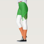 St. Patricks-Tagtrinkteam - irische Flagge Leggings (Links)