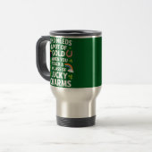 St Patricks Teacher Lucky Charm Clover Irish Reisebecher (Vorderseite Links)