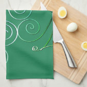 St. Patrick's Teal Kitchen Towels Geschirrtuch (Viertel Falte)