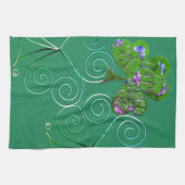 St. Patrick's Teal Kitchen Towels Geschirrtuch (Horizontal)