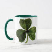 St. Patrick's Three Leaf Clover Tasse (Links)