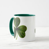 St. Patrick's Three Leaf Clover Tasse (Vorderseite Links)