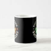 St. Patrick's Time for some Shenanigans Clover Fun Kaffeetasse (Mittel)