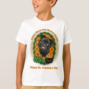 St. Patricks - Topf Gold - Mops - Ruffy T-Shirt