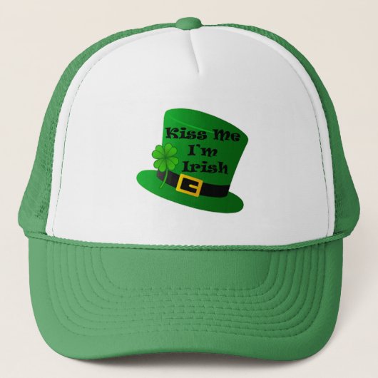 ST. Patricks Trucker Hat Truckerkappe (Vorderseite)