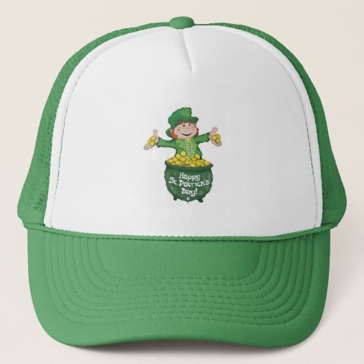 ST. Patricks Trucker Hat Truckerkappe (Vorderseite)
