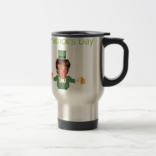 st patricks trump kobold reisebecher (Rechts)