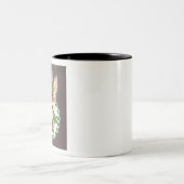 St Patricks Unicorn Zweifarbige Tasse (Mittel)