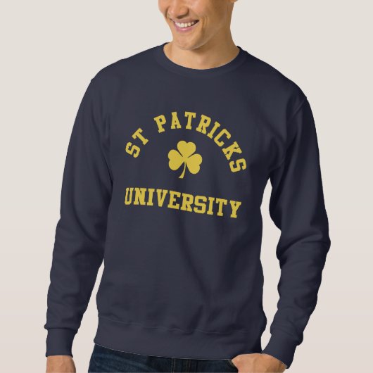 St Patricks Universität Sweatshirt (Vorderseite)