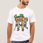 St Patricks Weekend And Match Day Mischief  T-Shirt (Vorderseite)