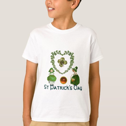 ST. PATRICKS ZELLTISCHES HERZ T-Shirt (Vorderseite)