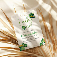 St. Patricks Zum Glück Einladung zum Geburtstag