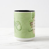 St Patrick's Zweifarbige Tasse (Mittel)