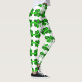 St- Patricktag. Kleeelement Leggings (Rechts)