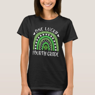 St Patricku2019s Day One Lucky Fourth Grade Teache T-Shirt