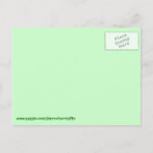 St Pat's Day Geburtstagsparty Einladung Postkarten (Rückseite)