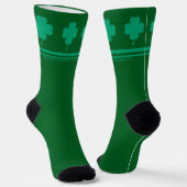 St. Pat's Day Golf Clover Crew Socken (Gewinkelt)