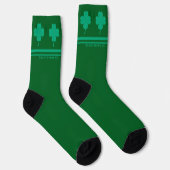 St. Pat's Day Golf Clover Crew Socken (Rechts)