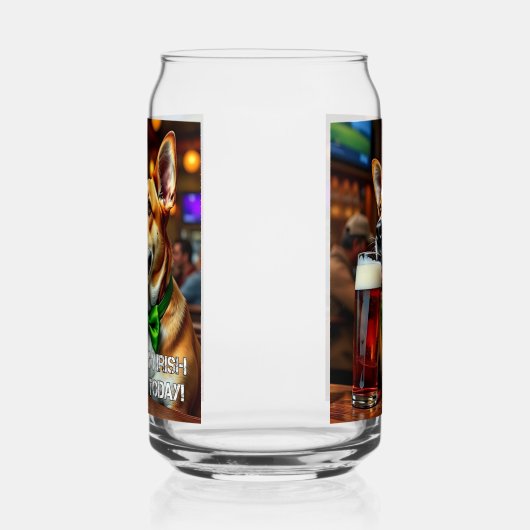 St. Pat's Dog Dosenglas (Links)