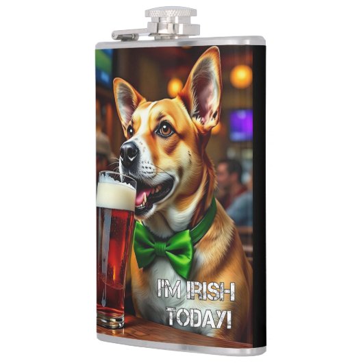 St. Pat's Dog Flachmann (Links)