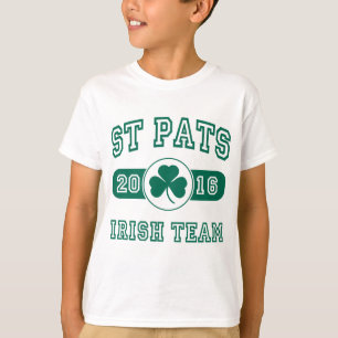 St Pats Irisches Team 2016 T-Shirt