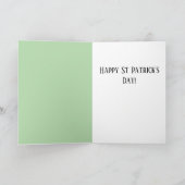 St Pats MinPin Karte (Innenseite)