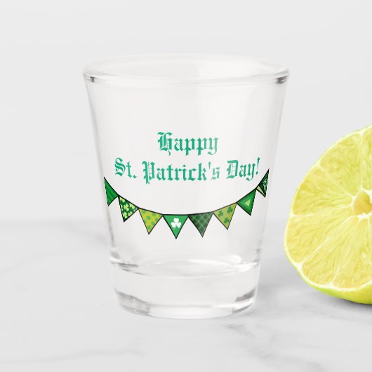 ST PATS SHOTS 2. SCHNAPSGLAS (Vorderseite)