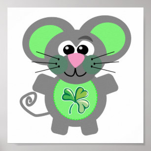 St. Patty's Day Goofkins Maus Poster