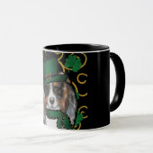 St. Patty Australian Shepherd Tasse (VorderseiteRechts)