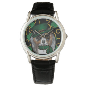 St. Patty Australischer Schäferhund Armbanduhr