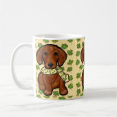 St.Patty-Dackel Kaffeetasse (Links)