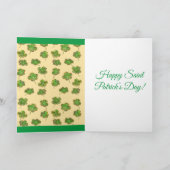 St.Patty-Dackel Karte (Innenseite)